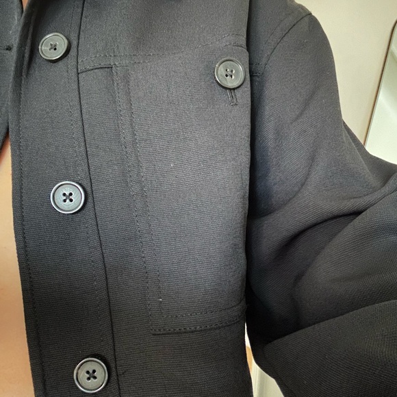 Button Up Crop Jacket - Picture 2 of 6